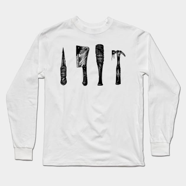 Tools Of Passion Long Sleeve T-Shirt by Scottconnick